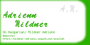adrienn mildner business card
